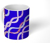 Mok - Koffiemok - Panterprint - Abstract - Design - Mokken - 350 ML - Beker - Koffiemokken - Theemok