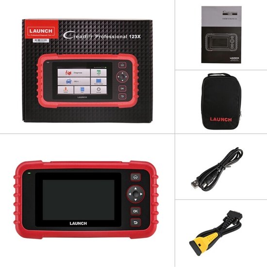 Launch CRP123X Professional Diagnostic Tool - auto uitleesapparaat