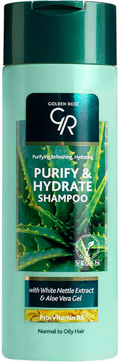 Golden Rose Haircare PURIFY HYDRATE Shampoo - Vegan & Duurzaam