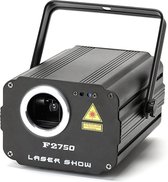 Luxiqo® 3D RGB Laser – Laser Stroboscoop – DJ Laser – Lichtshow – Discolamp – Feestverlichting – Disco – 3 in 1 – Bewegend – LED
