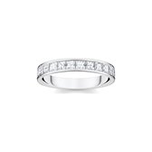 Thomas Sabo Dames Dames ring 925 sterling zilver sterling zilver Zirkonia 0,3 Zilver 32020618