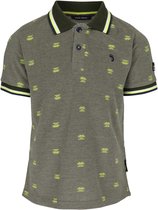 J&JOY - Poloshirt Jongen 15 Rain Forest Khaki