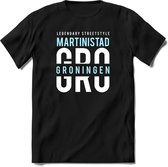 Groningen - Martinistad | TSK Original & vintage | T-Shirt Heren - Dames | Licht Blauw | Perfect Cadeau Shirt | Grappige Spreuken - Zinnen - Teksten | Maat M