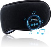 Pro-Care Bluetooth Smart Stereo Zijden Slaapmasker Zijdezacht -  Met Belfunctie Microfoon - 100% Verduisterend Oogmasker - Verstelbaar - Blinddoek - Zijdezacht - Anti-Rimpel - Cade