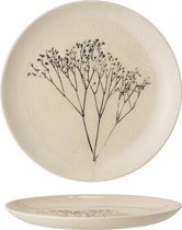Bloomingville Bea bord naturel - set van 6 stuks Ø22 cm