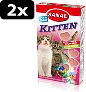 2x SANAL CAT KITTEN SNACK 30GR