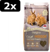 2x BURGESS EXCEL INDOOR RABBIT 1,5KG