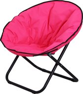 Bol.com Outsunny Klapstoel klapfauteuil klapzetel campingstoel tuinstoel loungestoel opvouwbaar gestoffeerd 84B-299 aanbieding