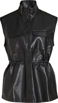 VILA VIKILA S/L VEST /RX Dames Vest BLACK  - Maat 40