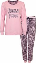 Irresistible dames pyjama Jungle fever - Lichtroze  - XL