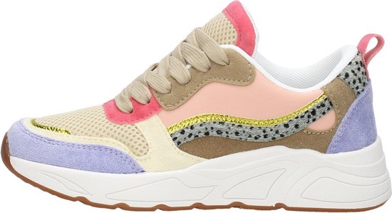 SUB55 Meisjes sneakers Sneakers Laag - lila - Maat 34 | bol.com