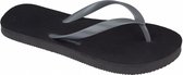 teenslippers Echo Beach jongens zwart/grijs maat 30