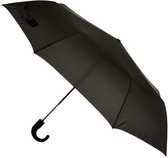paraplu 11 x 5 x 35 cm polyester/staal zwart