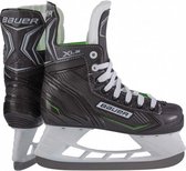 ijshockeyschaatsen X-LS junior TPR/RVS zwart/groen mt 35