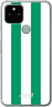 6F hoesje - geschikt voor Google Pixel 5 -  Transparant TPU Case - FC Groningen #ffffff