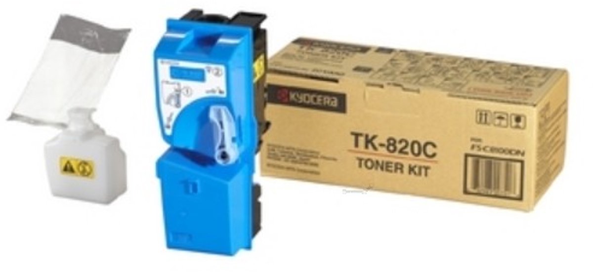 Kyocera Tonercartridge TK-820C cyaan