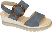 Gabor -Dames -  blauw - sandalen - maat 38.5