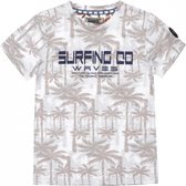 DJ Dutchjeans - T-shirt - Surfing - White - Maat 98