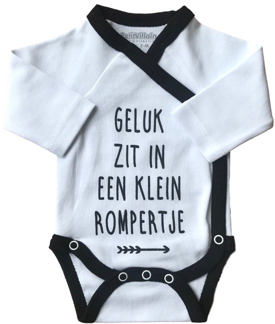 Petit Villain Romper geluk zit in een klein rompertje
