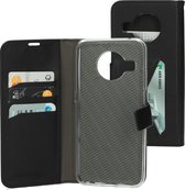 Nokia X10 Hoesje - Mobiparts - Classic Wallet Serie - Kunstlederen Bookcase - Zwart - Hoesje Geschikt Voor Nokia X10