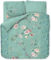 Pip Studio dekbedovertrek Tokyo Bouquet green - extra kussensloop (60x70 cm)