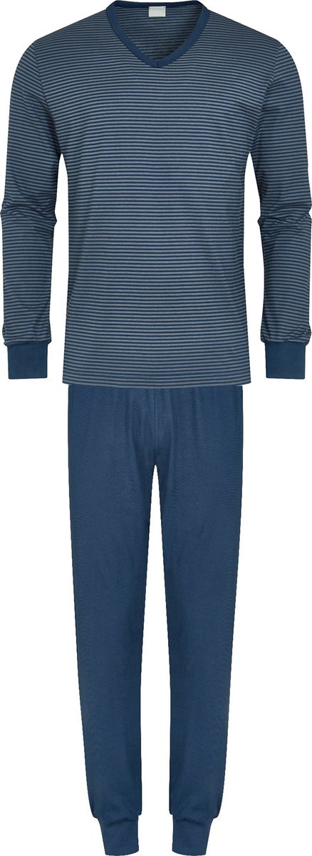 Mey Tweedelige Pyjama Cardwell Heren 34027 664 neptune 58 Meerkleurig