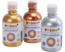 Acrylverf – Metallic Verf – Luxe Acrylverf Metallic Goud Zilver Koper - Acrylaatverf – Acrylic paint – Hobbyverf – Knutselen en Verven – Sneldrogend…