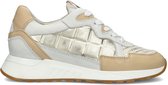 Piedi Nudi 2507-05 Lage sneakers - Leren Sneaker - Dames - Beige - Maat 38