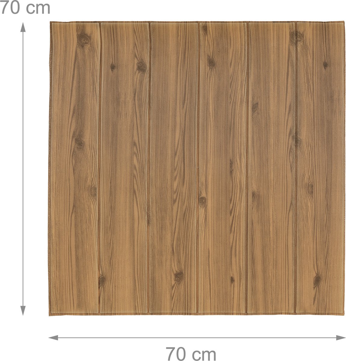 RHP 3D-wandpanelen, waterdicht, baksteenpatroon, zelfklevend behang, moderne wandbekleding, steenlook, snelle en eenvoudige montage, bloemen, 10 stuks