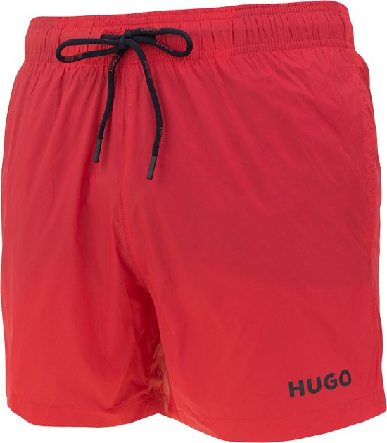 HUGO Haiti swim shorts - heren zwembroek - roze dessin - Maat: L