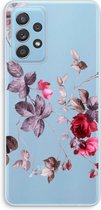Case Company® - Samsung Galaxy A73 hoesje - Mooie bloemen - Soft Cover Telefoonhoesje - Bescherming aan alle Kanten en Schermrand