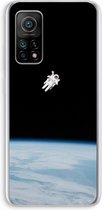 Case Company® - Xiaomi Mi 10T hoesje - Alone in Space - Soft Cover Telefoonhoesje - Bescherming aan alle Kanten en Schermrand