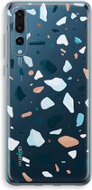 Case Company® - Huawei P20 Pro hoesje - Terrazzo N°13 - Soft Cover Telefoonhoesje - Bescherming aan alle Kanten en Schermrand