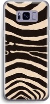 Case Company® - Samsung Galaxy S8 Plus hoesje - Arizona Zebra - Soft Cover Telefoonhoesje - Bescherming aan alle Kanten en Schermrand