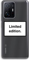 Case Company® - Xiaomi 11T hoesje - Limited edition - Soft Cover Telefoonhoesje - Bescherming aan alle Kanten en Schermrand