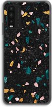 Case Company® - Xiaomi Redmi 9T hoesje - Terrazzo N°10 - Soft Cover Telefoonhoesje - Bescherming aan alle Kanten en Schermrand