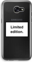 Case Company® - Samsung Galaxy A5 (2017) hoesje - Limited edition - Soft Cover Telefoonhoesje - Bescherming aan alle Kanten en Schermrand