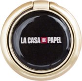 telefoonring La Casa De Papel 3 cm staal zwart