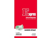 notitieblok kasboek uitgaaf A6 papier rood 100 vel