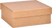 opbergdoos 12,5 x 8,5 x 5 cm karton naturel