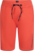 Indian Blue jongens korte joggingbroek No Guts Red Orange