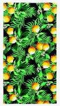 strandlaken Sciacca 90 x 170 cm katoen zwart