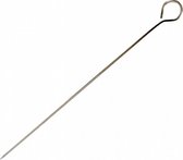 barbecuespiezen 25 cm staal zilver 6 stuks