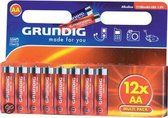 batterijen alkaline LR6 AA 12 stuks