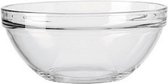 schaal Trend 1,5 liter 20 x 8,5 cm glas transparant