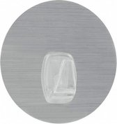 ophanghaak 8,5 cm RVS zilver
