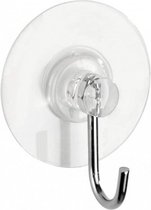wandhaken Static-Loc 3,8 cm transparant 4 stuks