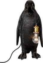 Dierenlamp - pinguin - 23,5x21x49,5 cm - zwart