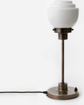 Art Deco Trade - Slanke Tafellamp Gispen Vlak 20's Brons