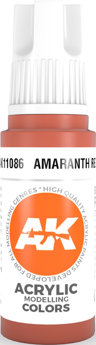 Amaranth Red Acrylic Modelling Color - 17ml - AK-11086